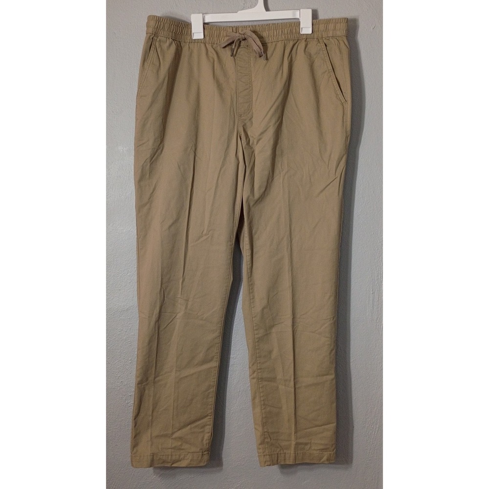 Sonoma Men's‎ Slim English Elm Pull-On Pant Size XL Khaki NWT